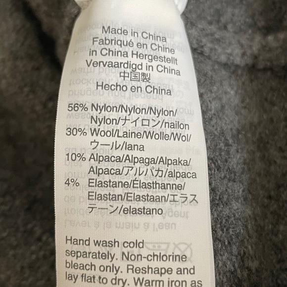 Madewell Alpaca Wool Blend Balloon Sleeve Sweater S Monochrome Capsule Wardrobe - Picture 11 of 11